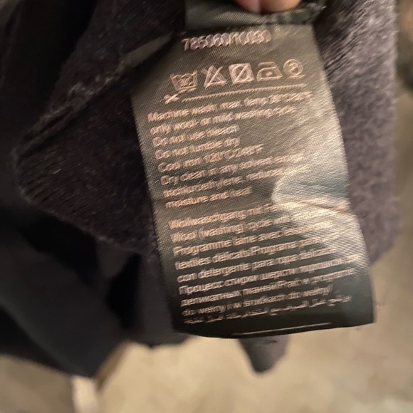 Gerry Weber Charcoal Gray Sweater Dress - Size 40 (equivalent to women’s 8-10) - Picture 5 of 8